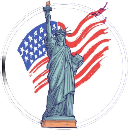 VISA ESTA CENTER Logo - US Info Center