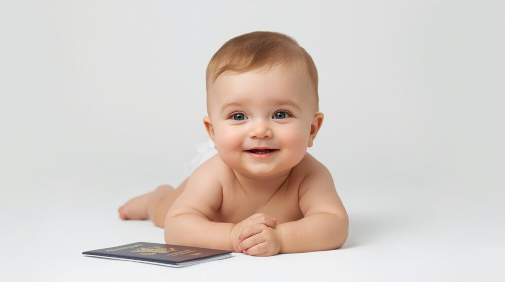 ויזה לתינוק לארה"ב - דרכון ותמונה