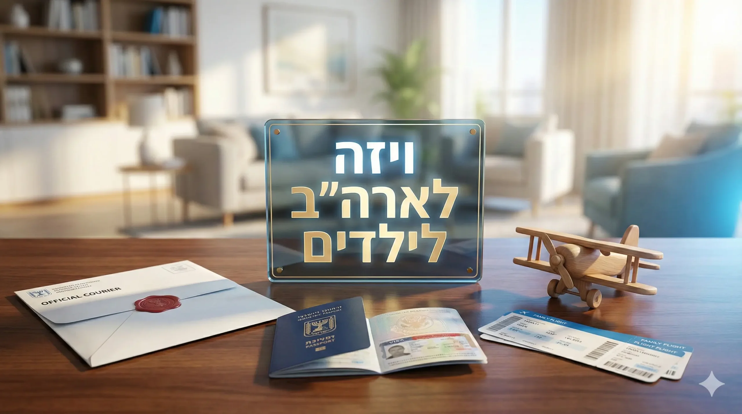 ויזה לילדים ותינוקות