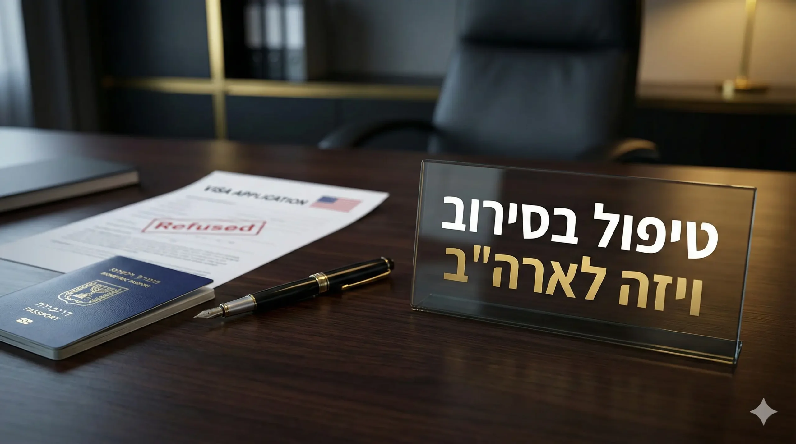 סירוב ויזה לארהב