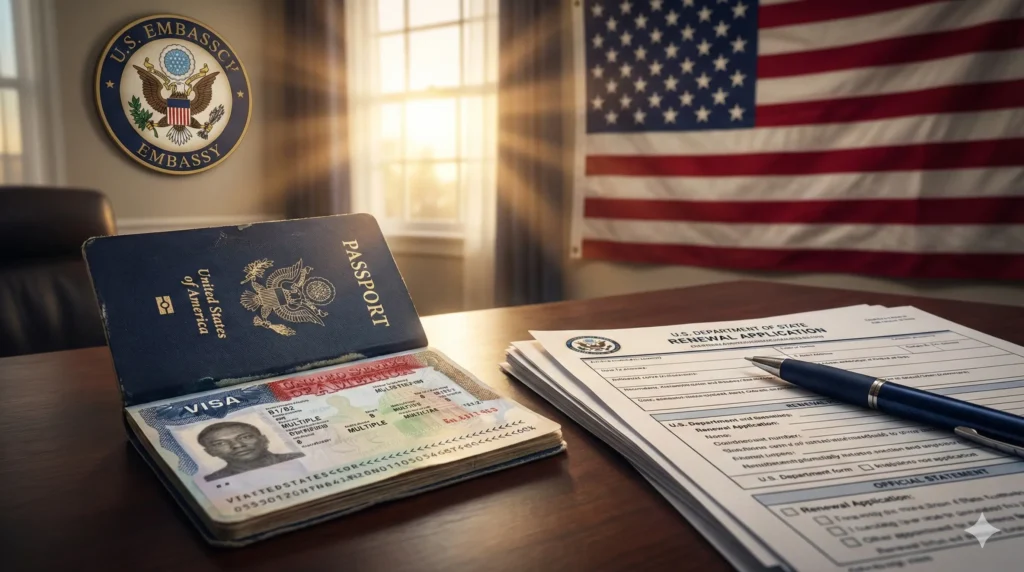 ויזה לארצות הברית בדרכון - חידוש ויזה והארכת שהייה